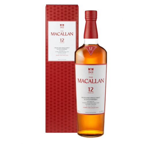 Macallan 12 Year Old Sherry Oak - 40% 70cl